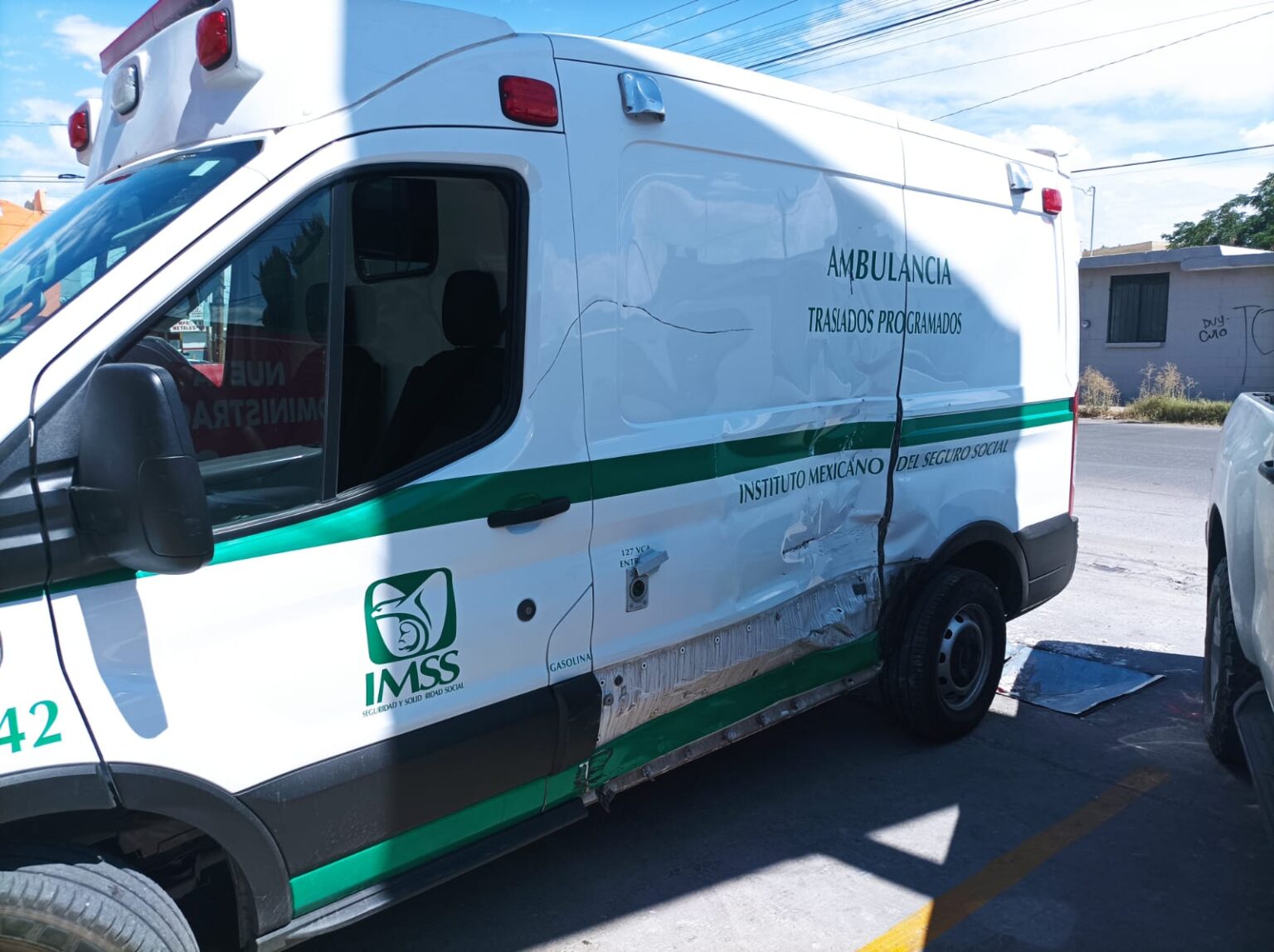 Ambulancia Del Imss Es Impactada Por Un Camión En Violento Choque Juárez Digital 6231