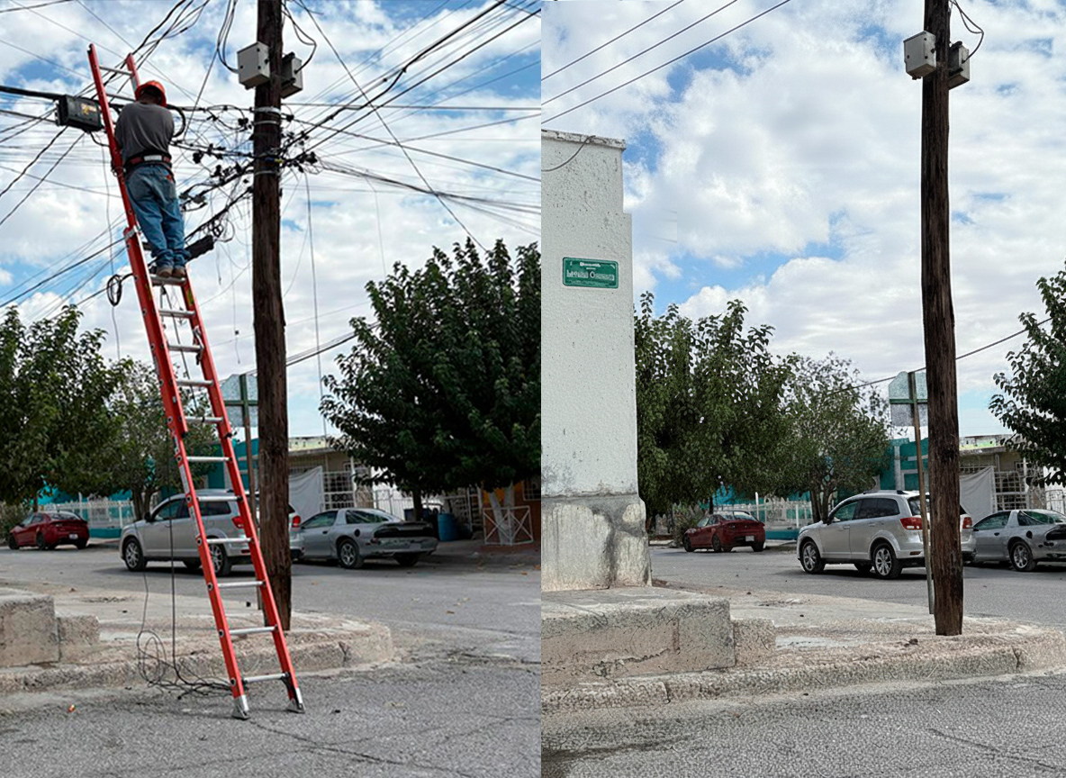 Darán orden al cableado aéreo en Juárez; podría verse así - Juárez Digital