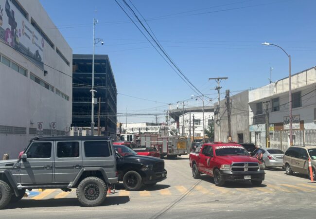incendio en el edificio Nielsen